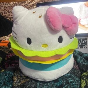 NWOT hello kitty burger plush